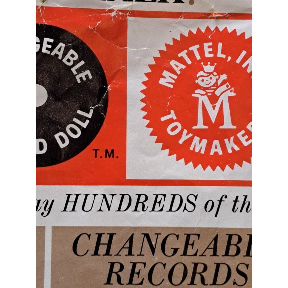 Mattel Charmin Chatty Doll Vintage 1962 Mattel Toymaker Record Set Of 7 Collect - Picture 5 of 8